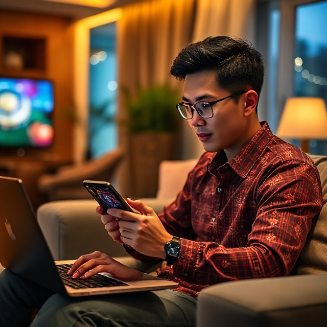 Live casino and online slots played on mobile in Southeast Asia