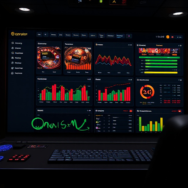 Operator back-end dashboard for live casino table management