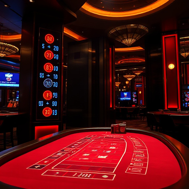 Baccarat roadmap scorecard on an Asia Gaming live baccarat table