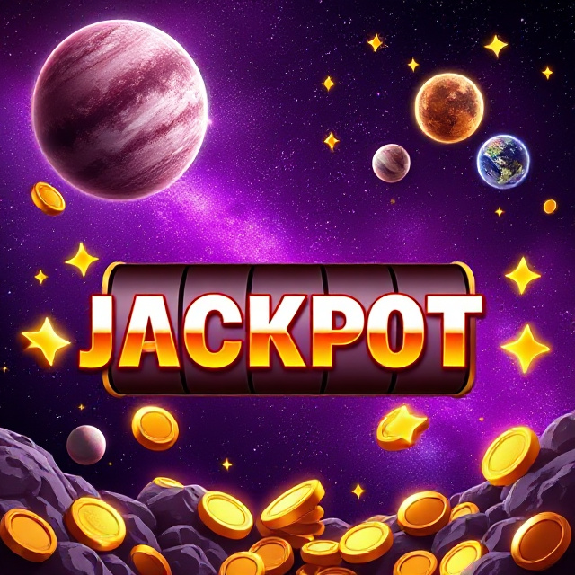 Cosmic Cash Galaxy high RTP online slot game with planets and gold coins